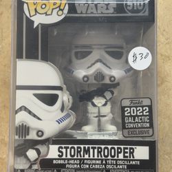 2022 Galactic Convention Exclusive – Stormtrooper Funko Pop | In Case!