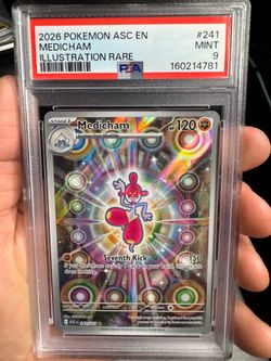 Pokemon Medicham #241/217 PSA 9