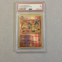2016 Pokémon XY Charizard Reverse Hollow PSA 7