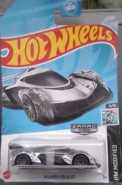 Hot Wheels McLaren Solus GT - (Walmart ZAMAC) (2024) 70/250