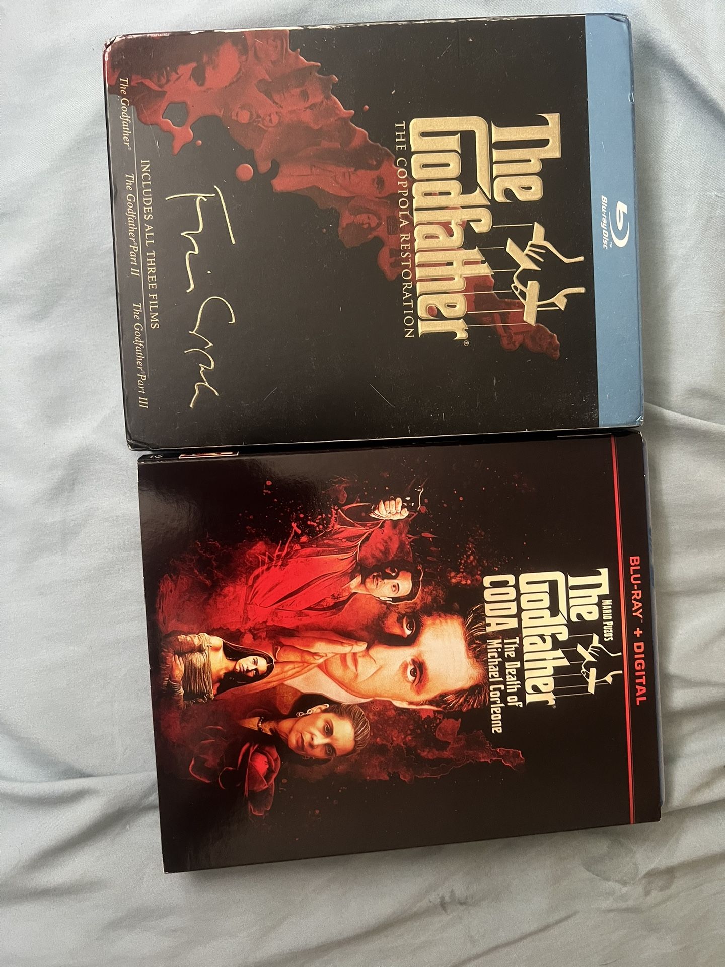Godfather Collection Blue Ray.