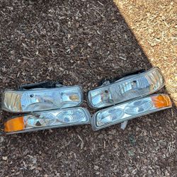 1(contact info removed) gmt 800 headlights and turn signal lights  