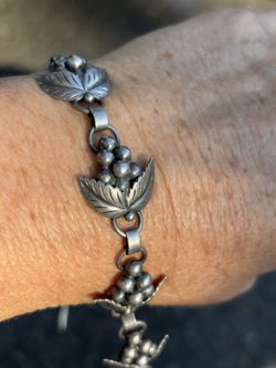 Vintage John Lauritzen Danish grape bracelet