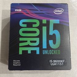 Intel i5 9600KF CPU