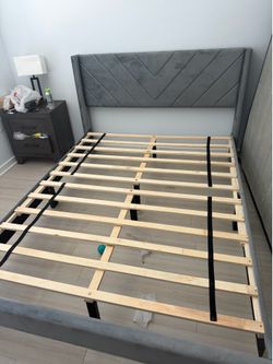 Queen bed frame