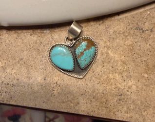 Heart pendent native made