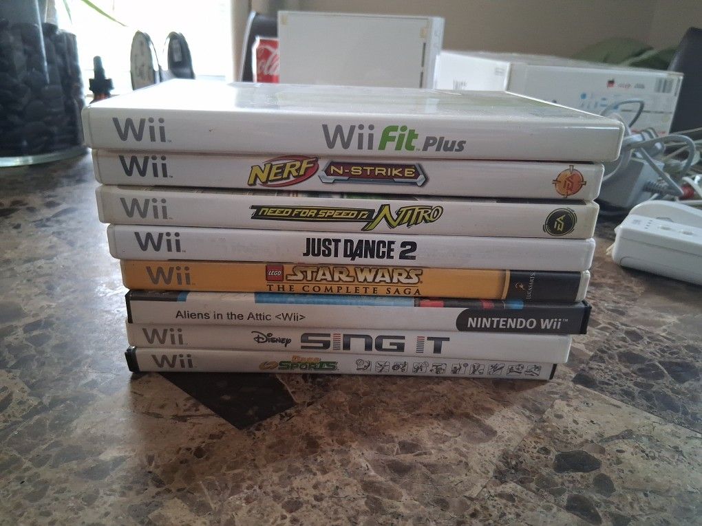 Wii and Games Included Taking Offers Or Trades