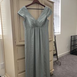 Azazie Sage Green Bridesmaids Dress