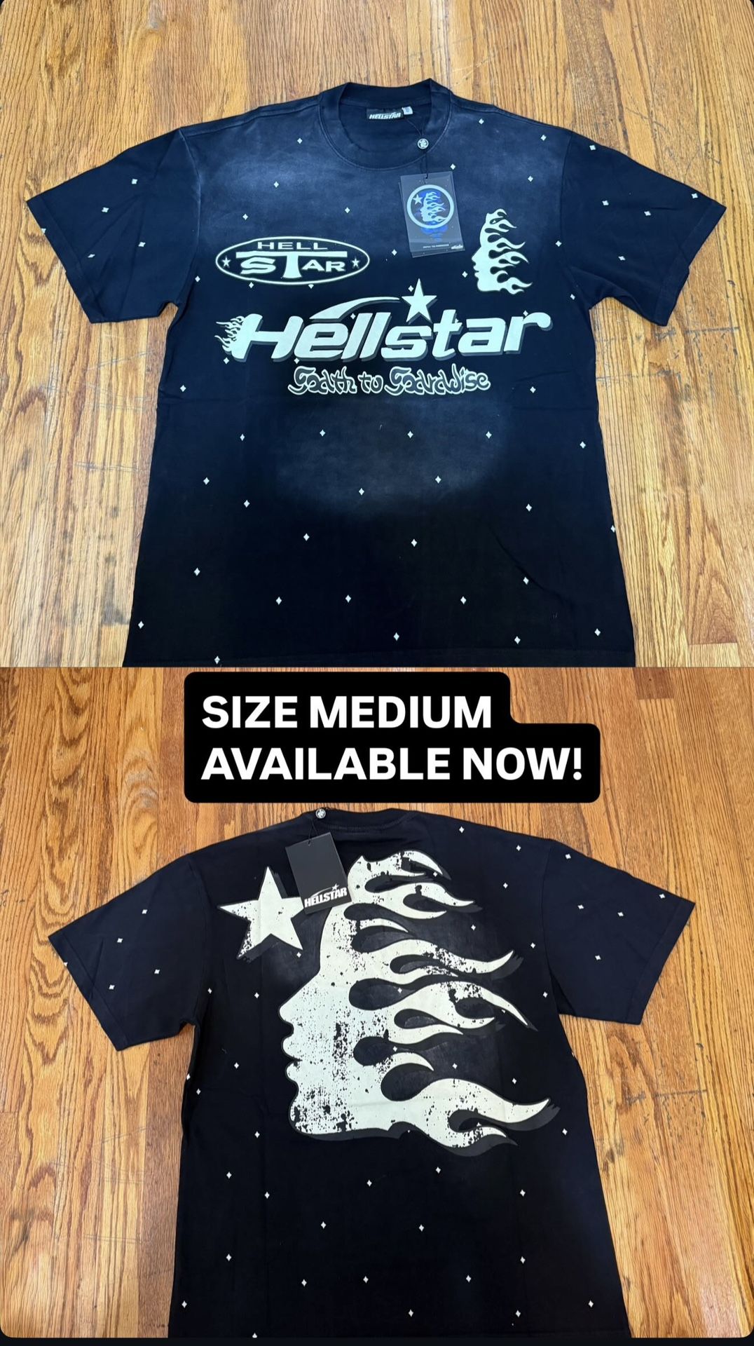 Hellstar T-shirt , Size Medium