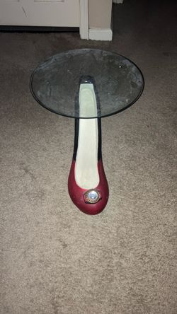 High heal small table