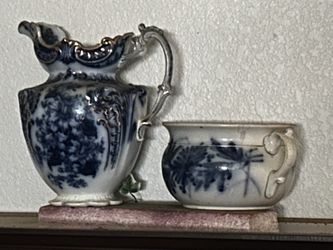 Vintage Antique Wash Basin Set (England 19cen.)