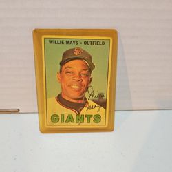 Willie mays 1967 topps