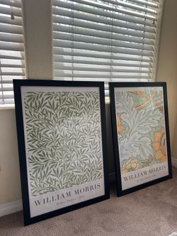 William Morris Art Prints Large - **prints only frames not included**