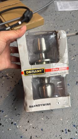 Door knob keyed entry
