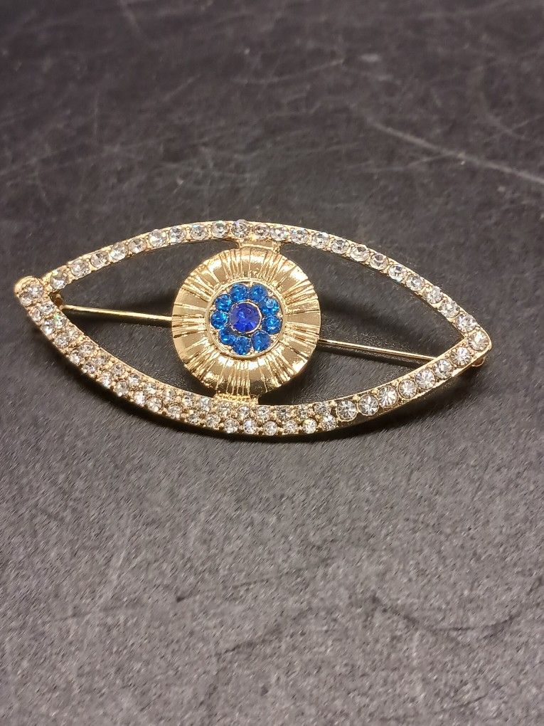ZARD Evil Eye Brooch Pin