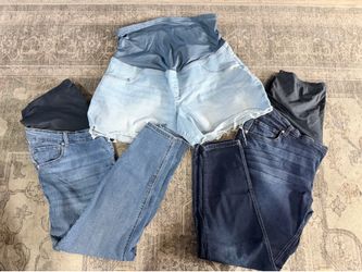 Women Maternity Bottoms Bundle XXL