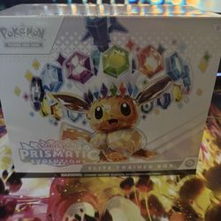 pokemon prismatic evolutions sealed