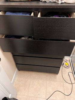 Black IKEA Dresser
