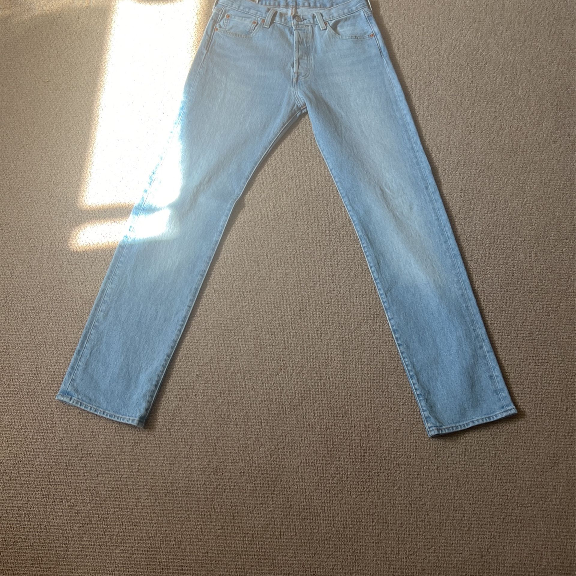 W 30 L 34 Levi’s 501 Straight/slim Fit Jean