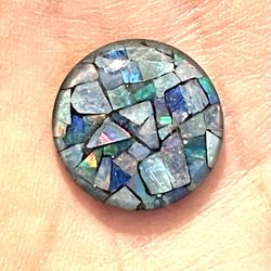 16mm Round Mosaic Opal Triplet