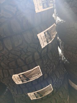 New set of tires pegasus rtx 275 65 18 lt