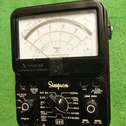 SIMPSON 260 ANALOG MULTIMETER