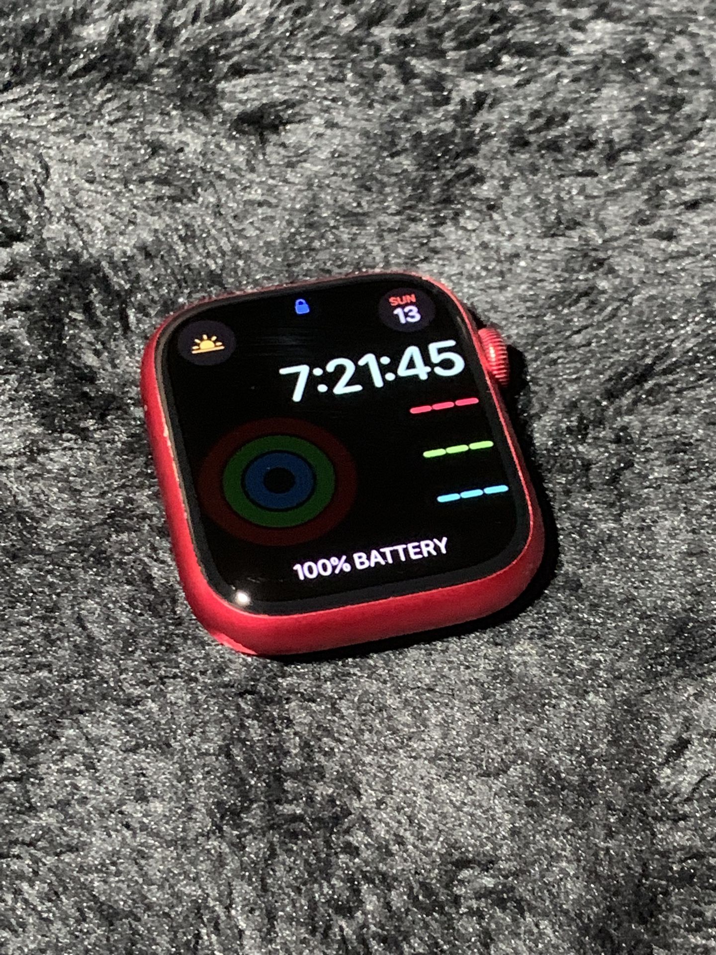 apple watch SERIES 8 Red. Sport Band 45MM