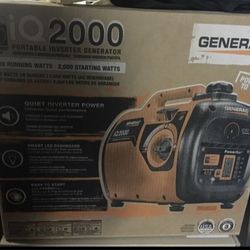 Generac Generator iq2000 Portable (New in Box)