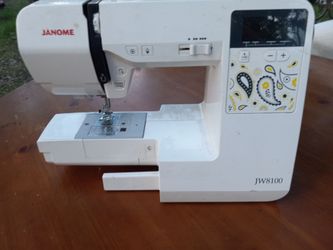 Janome Sewing Machine JW8100