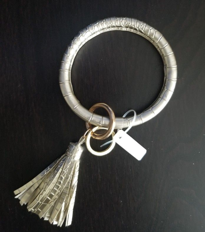 Simply Southern Bangle Key Ring/New 