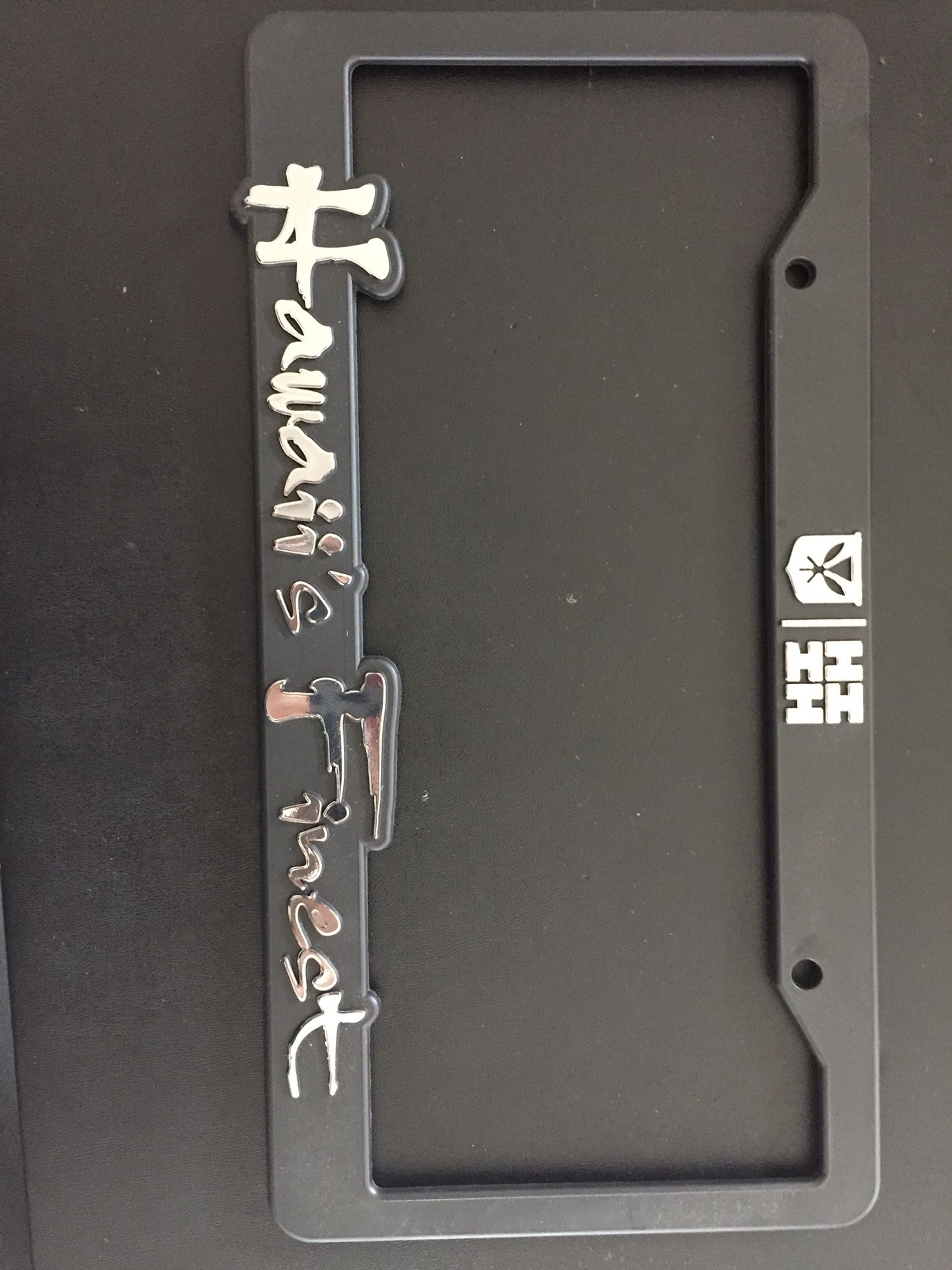 Hawaii’s Finest License Plate Cover