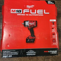 Impact milwaukee m18 fuel 1/2 High Torque