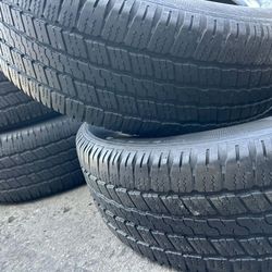 275 60 20 Goodyear Wrangler Sra Used Tires 