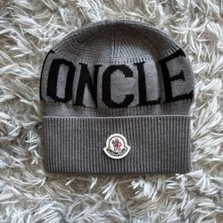 Moncler Grey Beanie