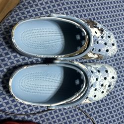 Crocs designer sky blue 