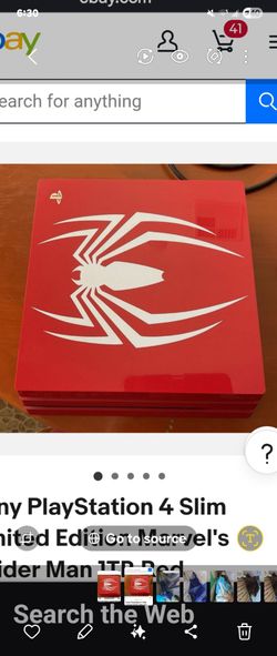 PS4 limited Edition ( Spiderman )  Console Only!