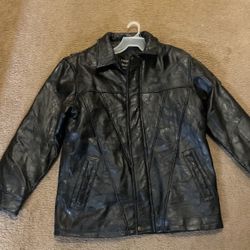 Men’s Leather Jacket Size M