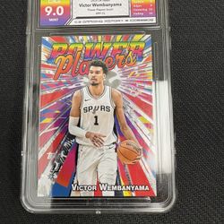 Victor Wembanyama Power Players Mint 9