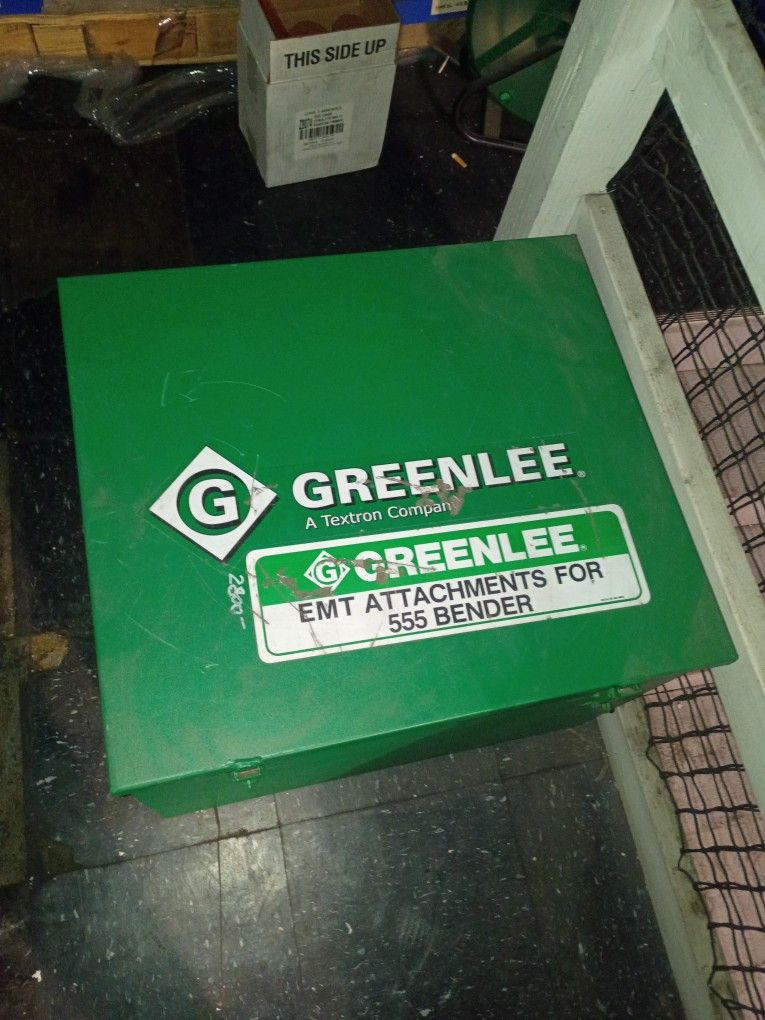 💥 Greenlee EMT Attachments for 555 Bender – NEW Open Box 💥