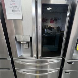 Lg Insta View French Door Fridge