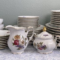 “52-Piece Mitterteich Bavaria Bone China Set – Made in Germany”