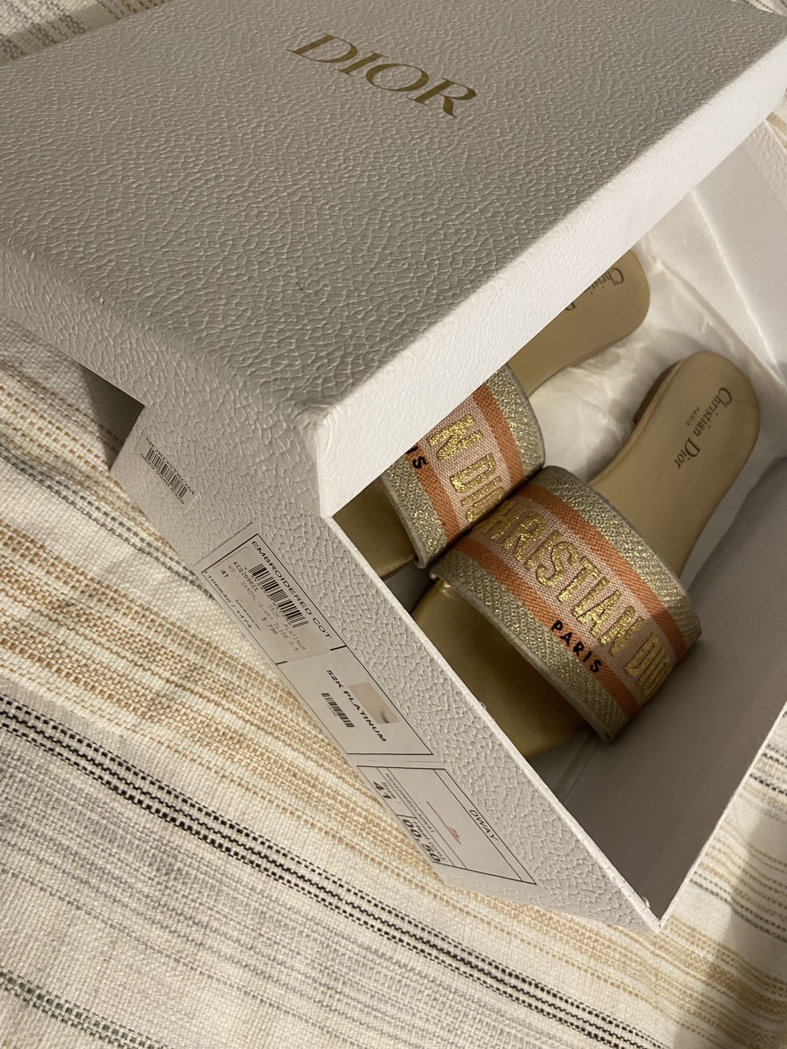 Christian Dior Dway Slides