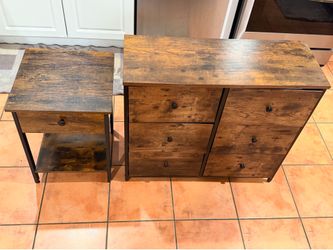 Dresser and Night Stand Combo
