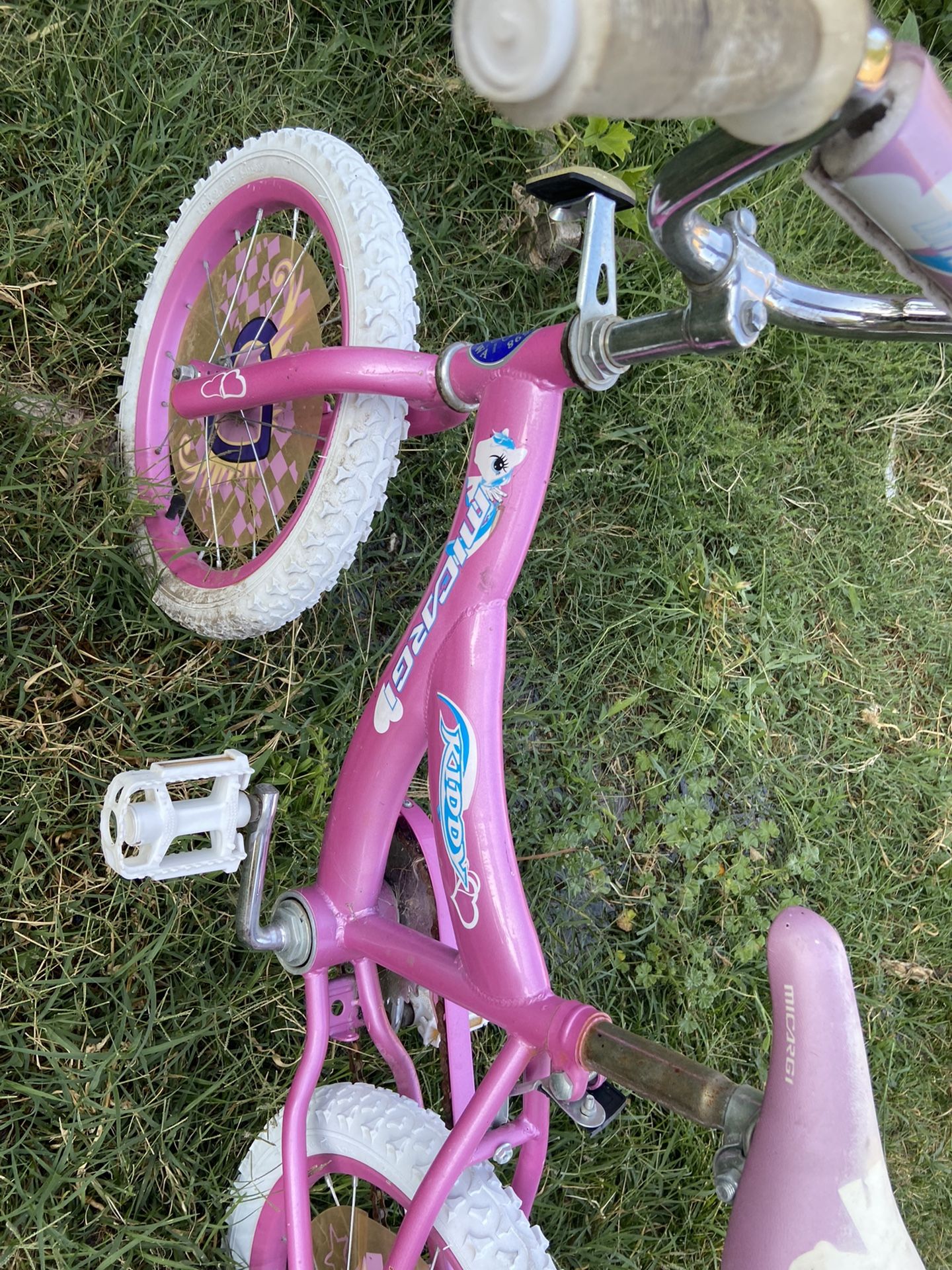 Babygirl bike w Training Wheels