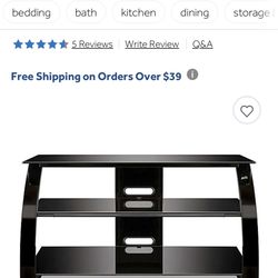  Beautiful Black Glass Table 