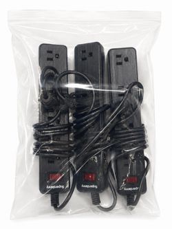 Black and white Power Strip – Set of 3
