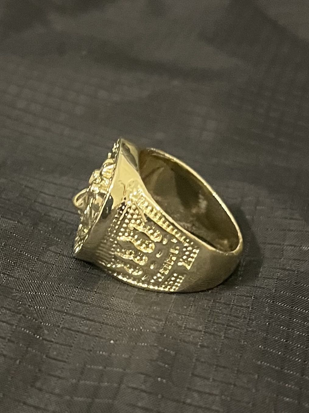 Ring - Big Beautiful 18K Gold Plated Man’s Band.