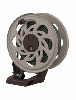 Side Tracker 125 ft. Wall Mounted Hideaway Hose Reel
