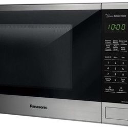 Panasonic NN-SU696S Microwave Oven, 1.3 Cft, Stainless Steel/Silver