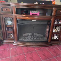 Fire Place TV Stand